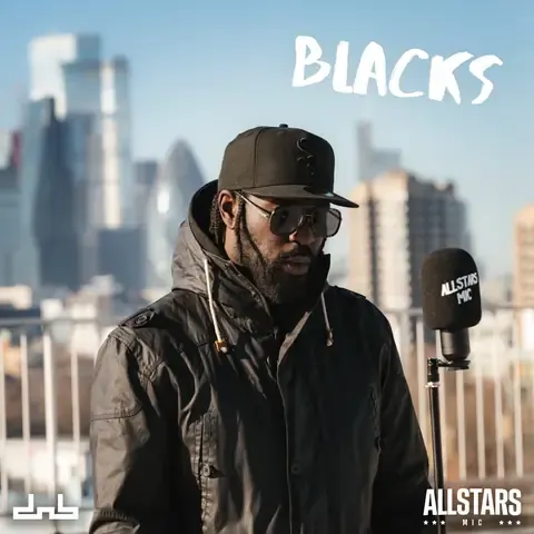 Allstars Mic (feat. DnB Allstars) by Blacks & Dispute UK, artwork