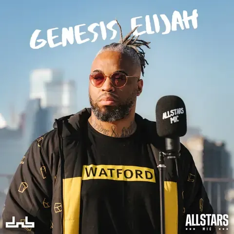 Allstars Mic (feat. DnB Allstars) by Genesis Elijah & Gravit-E, artwork