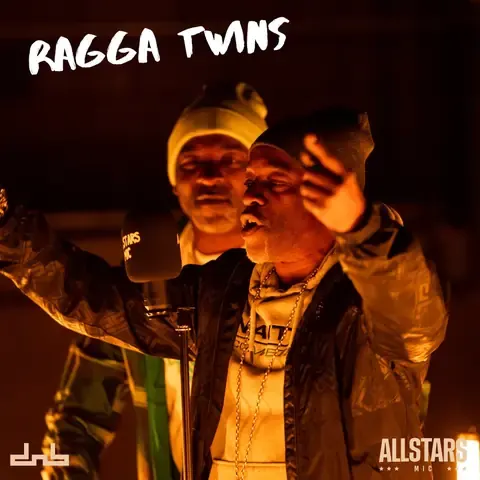 Allstars Mic (feat. DnB Allstars) by Ragga Twins & Krucial, artwork