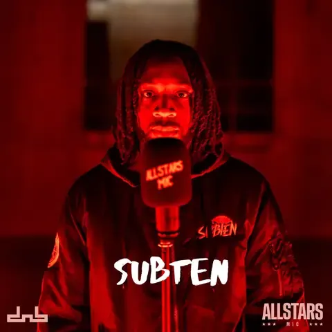 Allstars Mic (feat. DnB Allstars) by Subten & Whiney, artwork