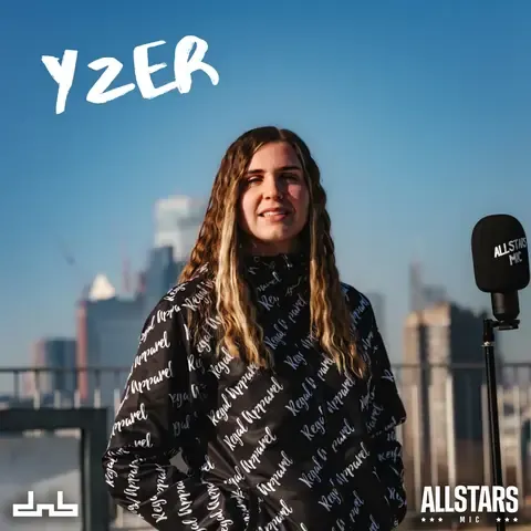 Allstars Mic (feat. DnB Allstars) by Y-Zer, Corrupted Mind & Bully, artwork