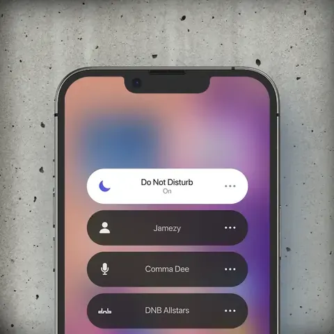 Do Not Disturb by Jamezy & Comma Dee, artwork