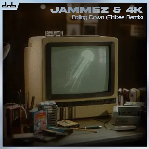 Falling Down (Phibes Remix) by Jammez & 4K, artwork