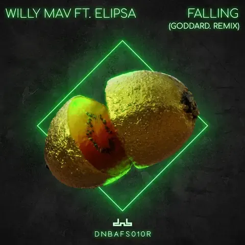 Falling (feat. Elipsa) (goddard. Remix) by Willy Mav, artwork