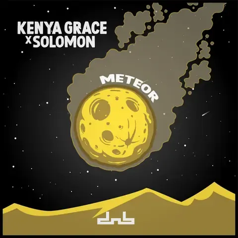 Meteor (Edit) by Kenya Grace & SOLOMON, artwork