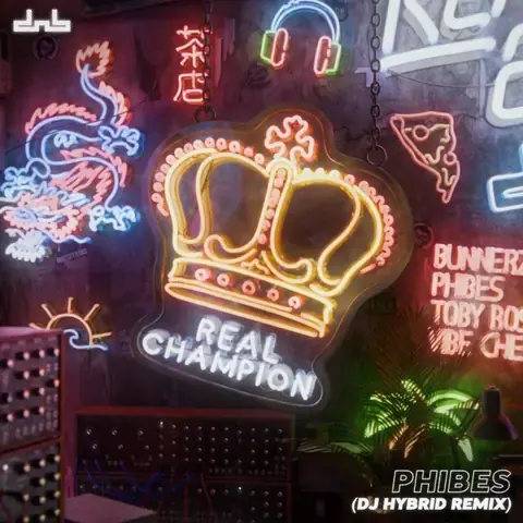 Real Champion (DJ Hybrid Remix) by Phibes, artwork
