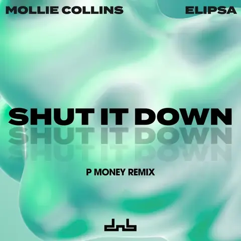 Shut It Down (P Money Remix) by Mollie Collins & Elipsa, artwork